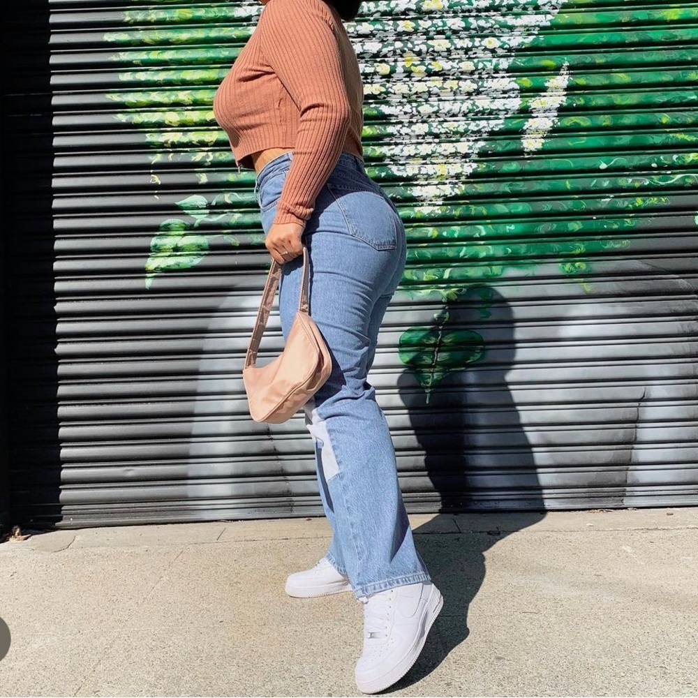 Two toned jeans